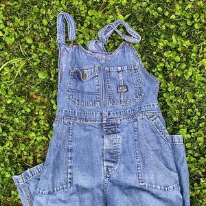 Vintage lucky jean overalls